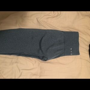 Blue Slate Contour Seamless Leggings NVGTN M